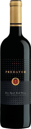 2015 Predator Six Spot Red Wine, Lodi Image